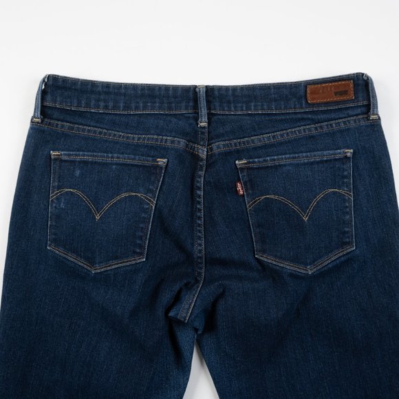 LEVI'S Demi Curve Modern Rise Skinny dark wash jeans size 31 - Picture 10 of 13